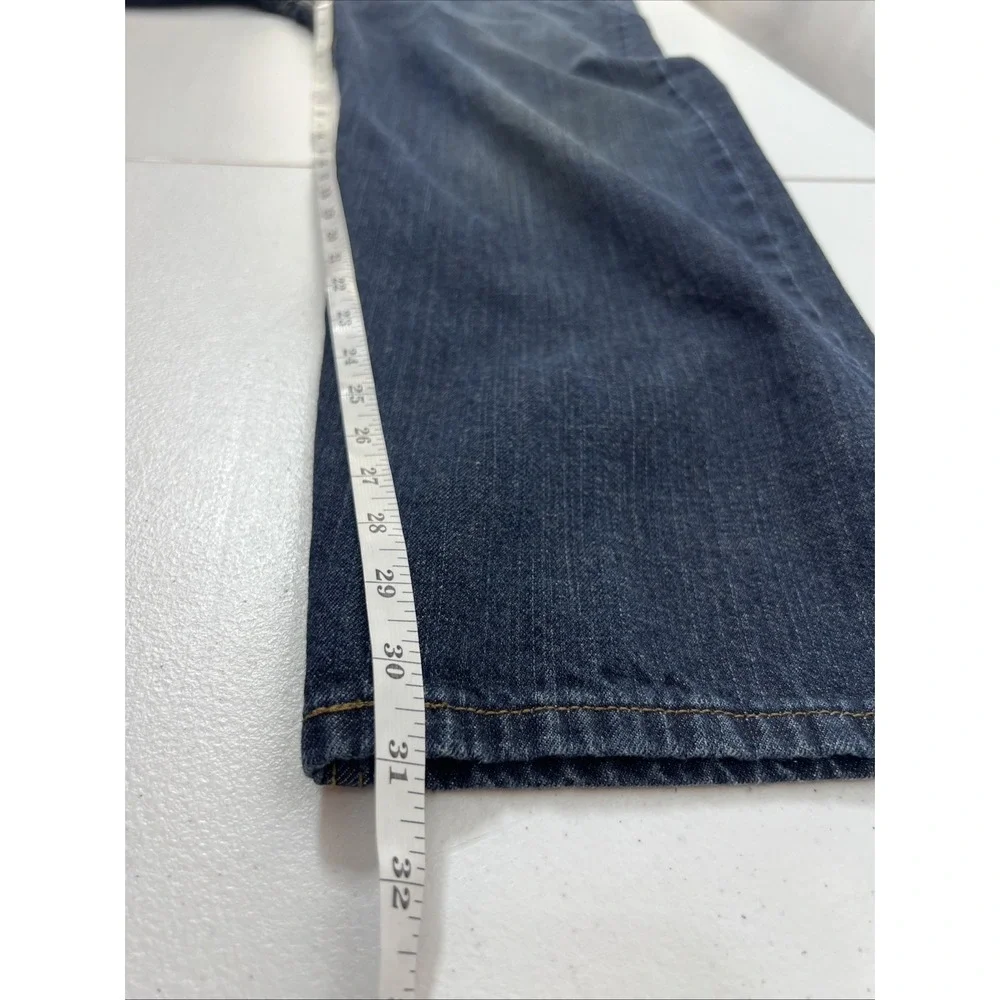 Levi's Denizen 285 Relaxed Fit 100% Cotton Blue Denim Jeans Straight Leg Size 38
